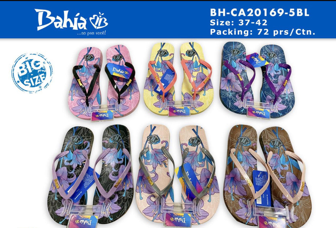 Bahia Female Slippers Size 36-42