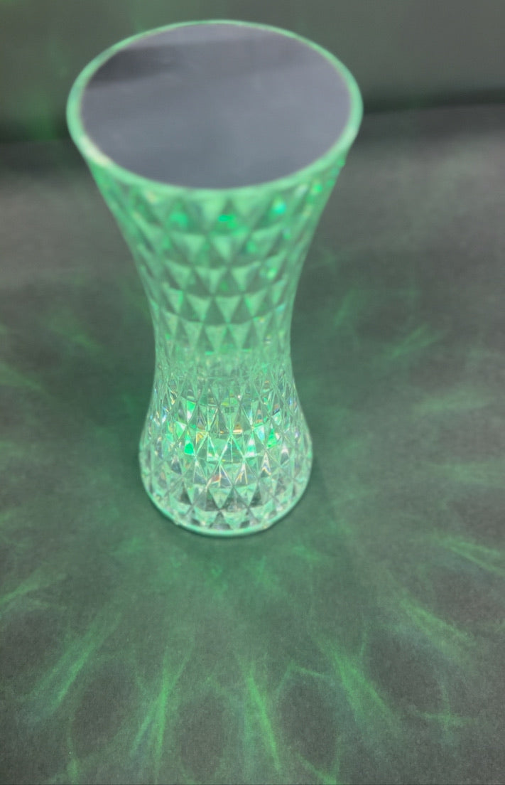 Rose Diamond Multicolour Table Lamp - Small
