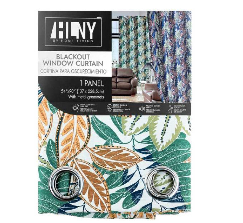 Tropical Pattern Blackout Curtain