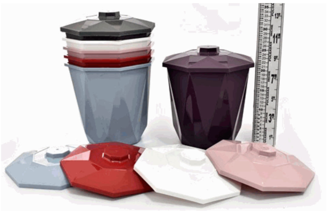 Plastic Detergent Bucket w/ Cover