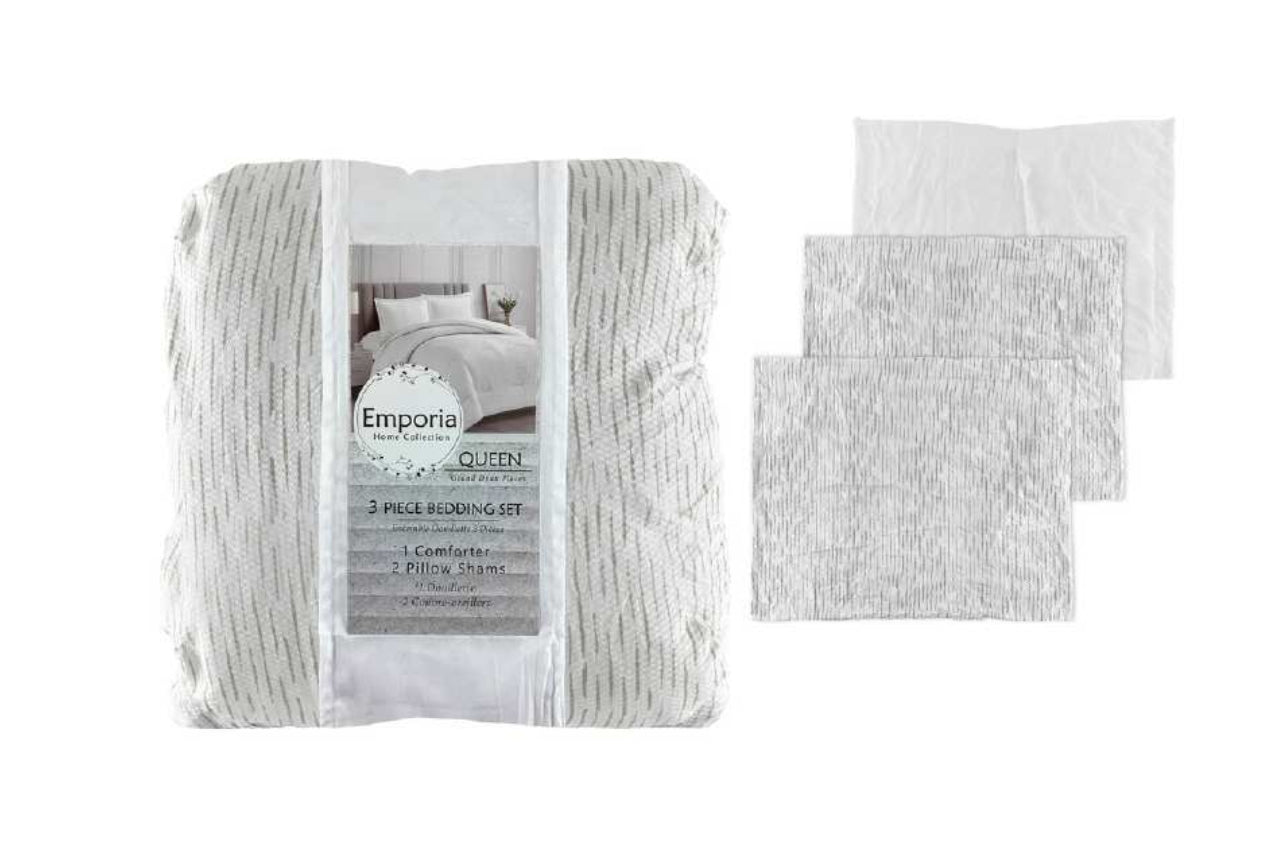 Emporia Home Collection- 3 Piece Bedding Set