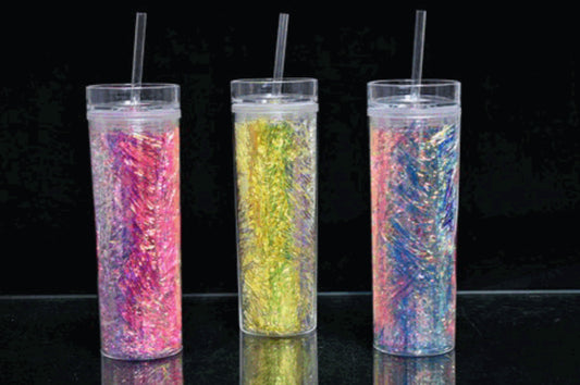 Shiny Mug w/ Straw