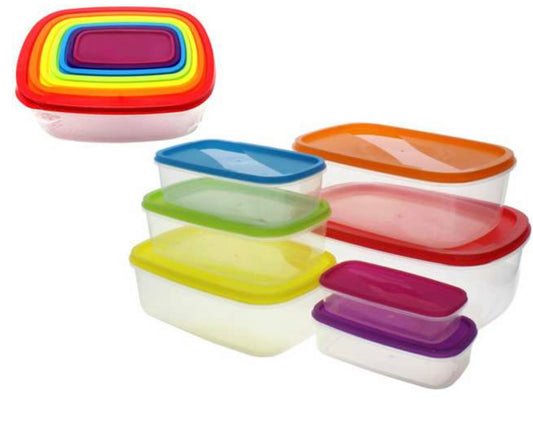 Windrose 7pc Food Container - Rectangle