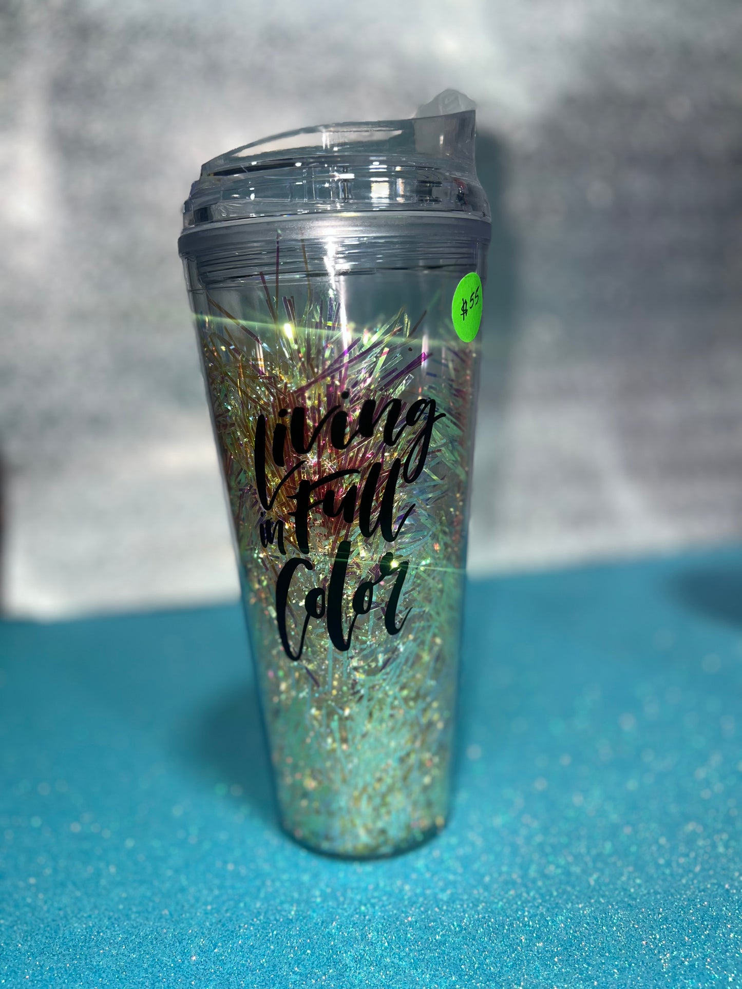 Shiny Cup w/ Straw