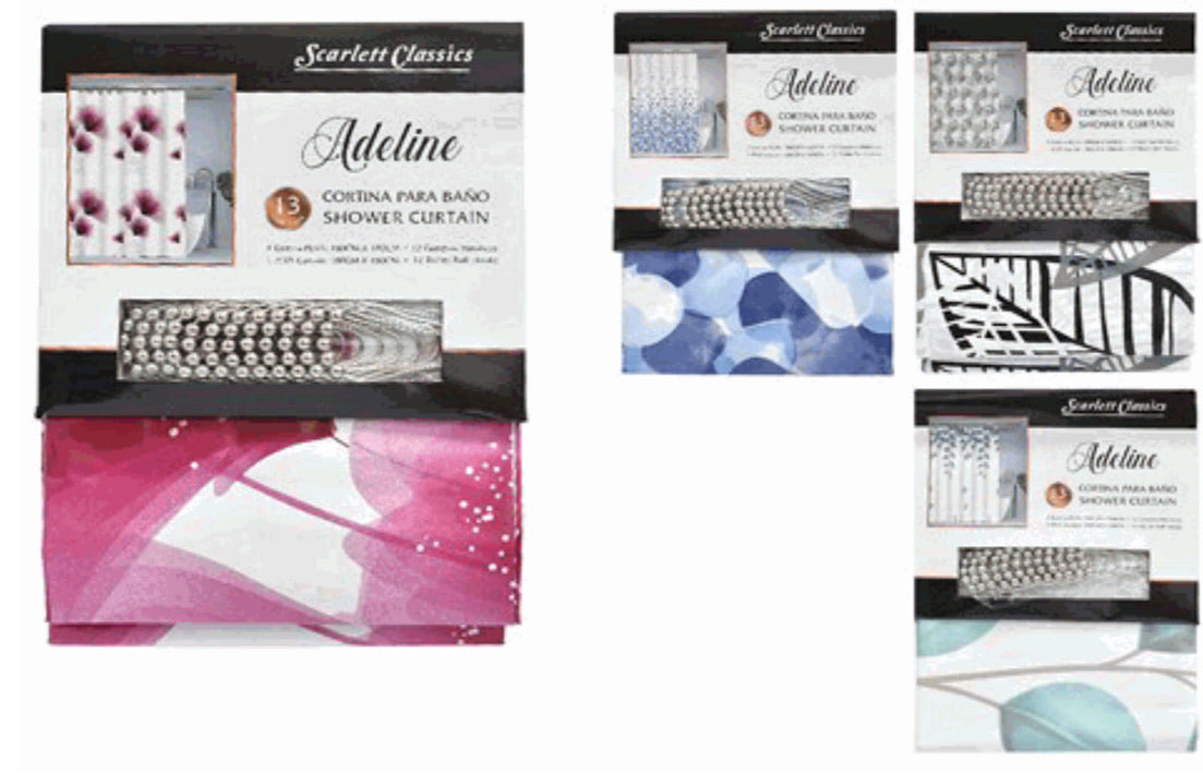 Scarlett Classics Adelene Shower Curtain