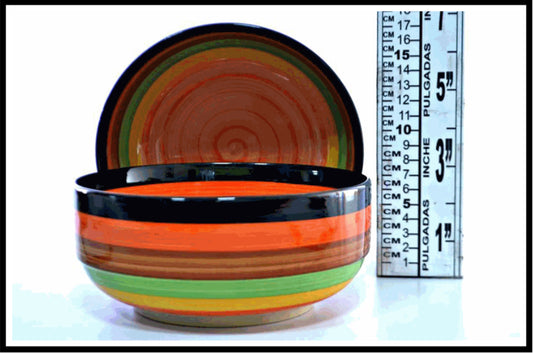 Orange Porclean Bowl