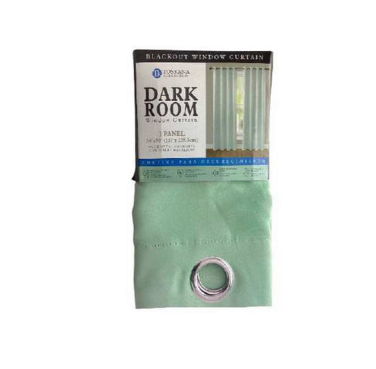 Teal Blackout Curtain