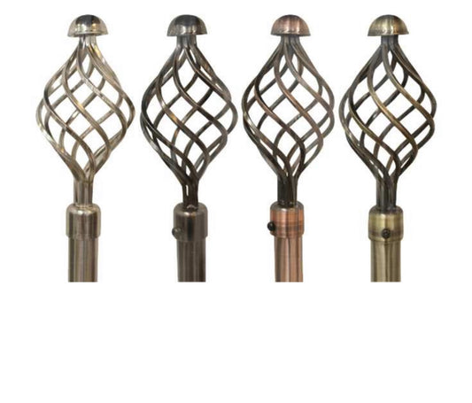 Decorative Curtain Rod - Geometric