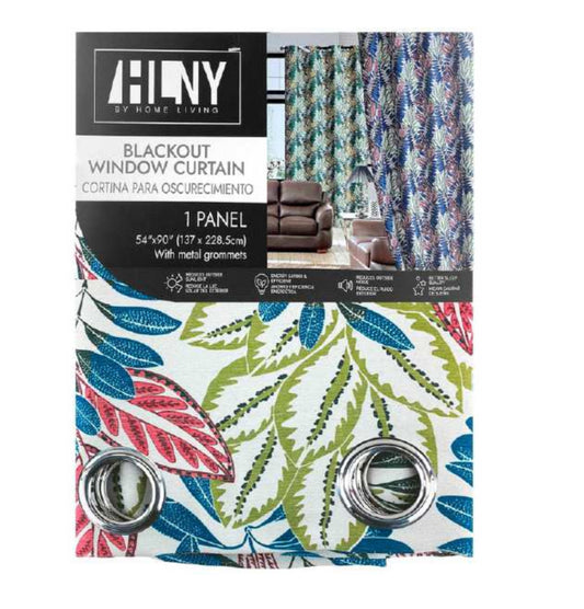 HLNY Tropical Blackout Window Curtain