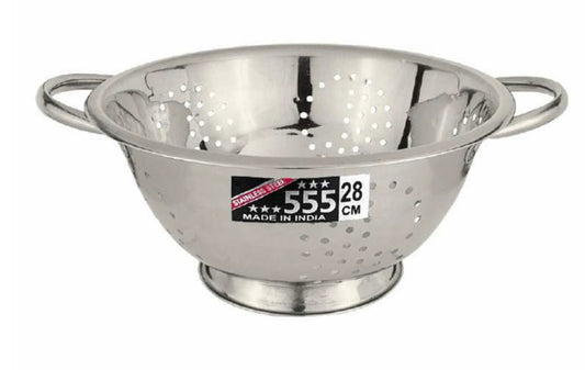 555 Silver Deep Colander
