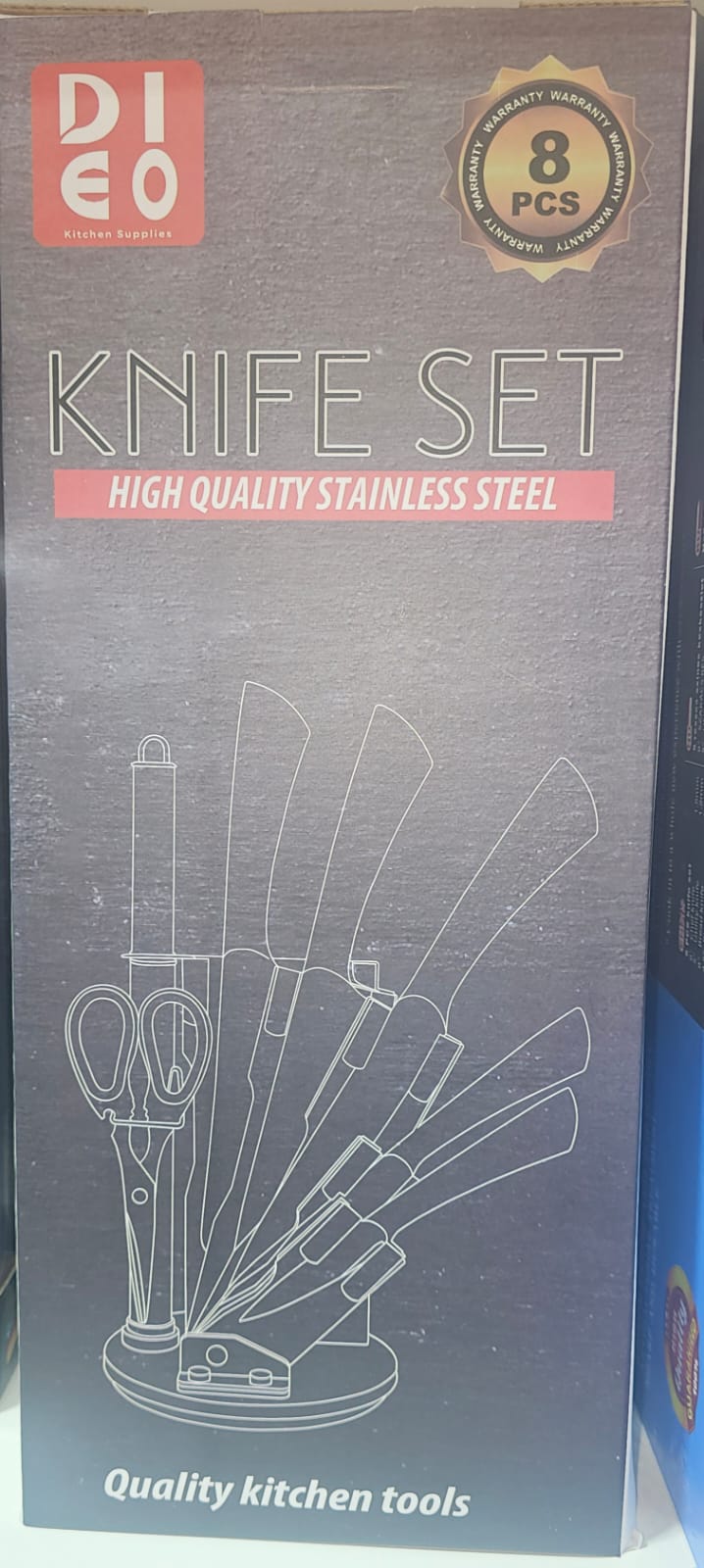 Dieo Knife Set 8pc