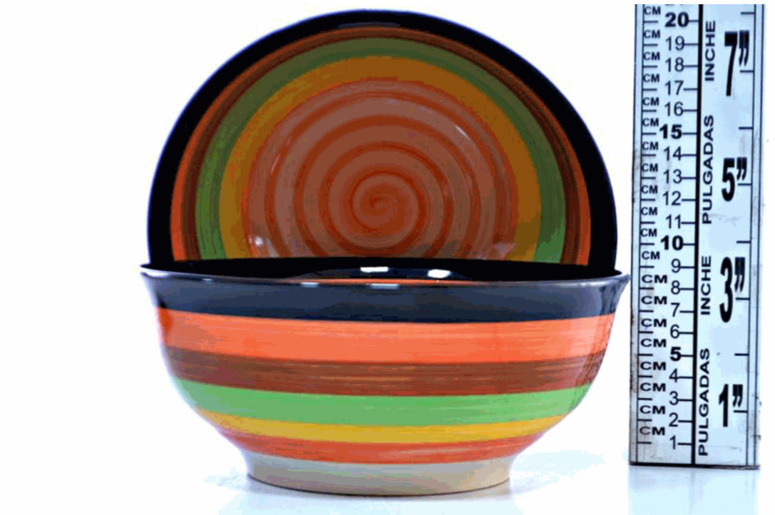 Orange Porclean Bowl
