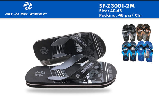 Sun Surfer Mens Slippers Sizes 40-45
