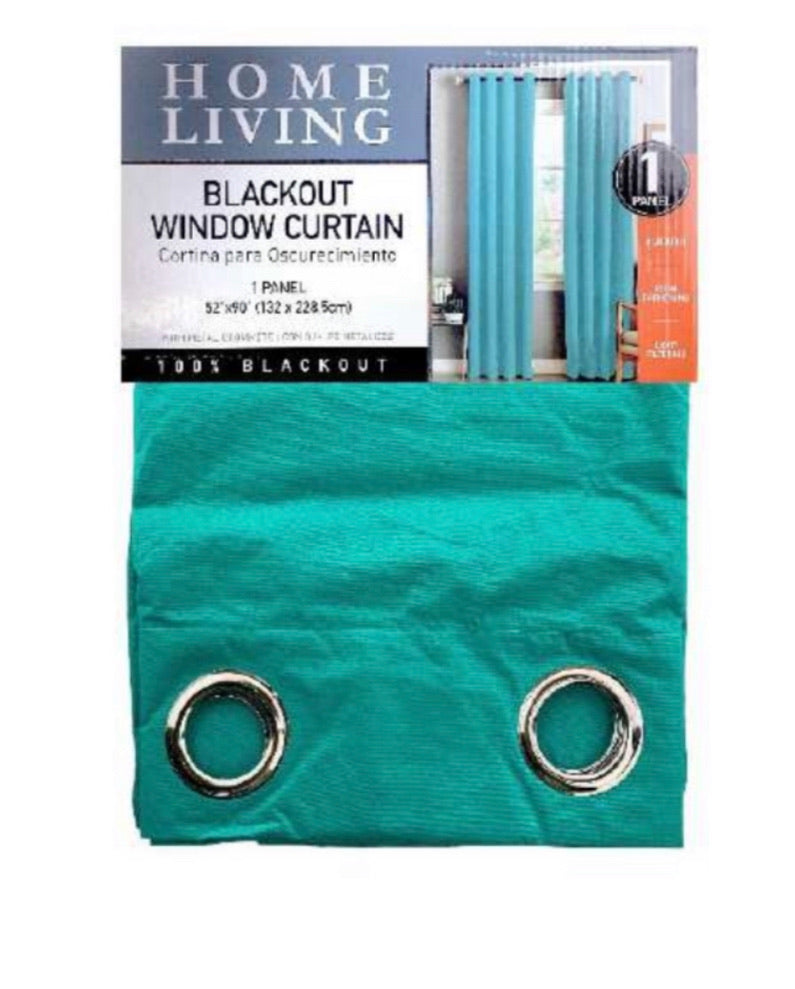 Aquamarine Blackout Curtain