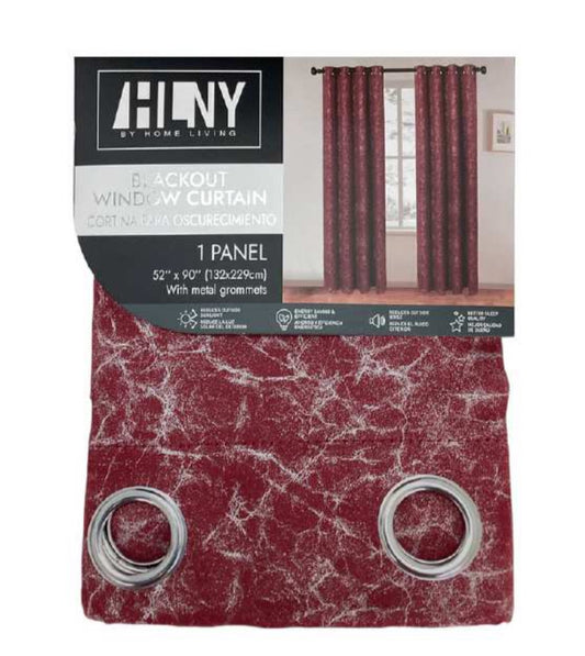 Red Aesthetic Blackout Curtain