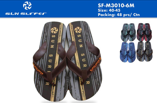 Sun Surfer Mens Slippers Size 40-45