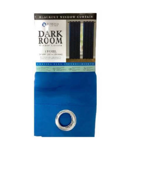 Blue Blackout Curtain