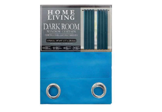 Blue Blackout Curtain