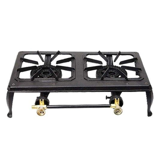 Cast Iron Double Burner Stove