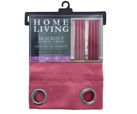 Pink Blackout Curtain